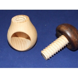 Dziadek do orzechów , grzybek  10x6,5 cm
