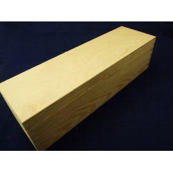 Pudełko drewniane prostokątne na wino 36x10,5x10cm