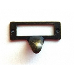 Uchwyt ramka 5,5x3cm  /  M493 uchwyt metalowy