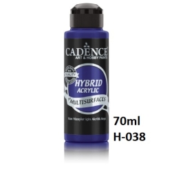 CADENCE H-038 Farba hybrydowa matowa 70ml ULTRAMARYNA MATT / HYBRID ULTRAMARIN BLUE