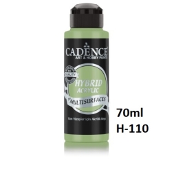 CADENCE H-110 Farba hybrydowa matowa 70ml ZIELONA WIOSNA MATT / HYBRID SPRING