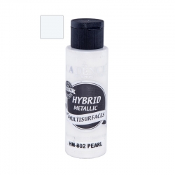 Farba hybrydowa metaliczna 70ml  PERŁOWA  802 / metalik
