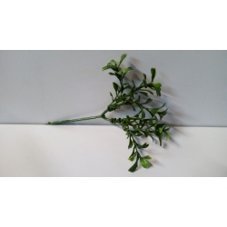 Gałązka dekoracyjna 1szt ,   wysokość 17cm  ,  ( pod;bukszpan ), borówka  / do koszyczka