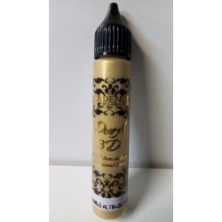 Konturówka metaliczna Dora 3D 25ml, antyczne-srebrne-złoto /  CADENCE 5159