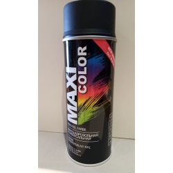 Lakier w sprayu  CZARNY  400ml / lakier spray  MATOWY / czarna