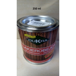 DUKRA Lakierobejca 250ml akrylowa  ORZECH / lakierobejca do drewna
