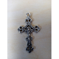 Dekor  3x5,1cm / zawieszka / krzyżyk ozdobny / a5