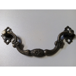 Uchwyt metalowy 9x3,7cm  wężyk/gwiazdka    ( C221 )