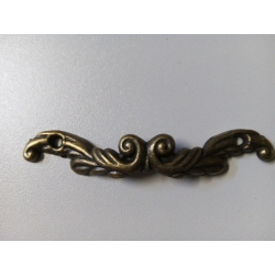 Uchwyt metalowy 8,5x1,5cm  uchwyt do szkatułki, pudełka , szufladki / C176