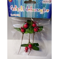 Gałązka dekoracyjna 2szt / długość 12,5cm