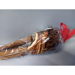 Susz Świąteczny ok.70g / laski cynamonu, anyż, plasty pomarańczy / komplet stroik, wieniec, galązki ozdoby