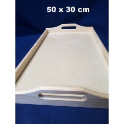 Tacka 50x30cm z uchwytami , taca duża