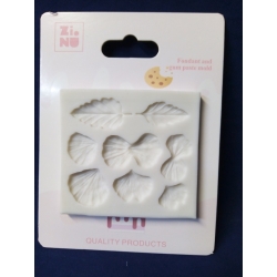 PENTART FOREMKA SILIKONOWA LISTKI SKŁADANE MIX  7x6,5cm