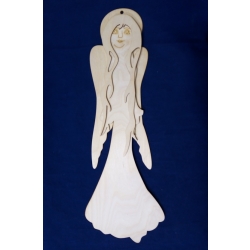 SKLEJKA #3mm Anioł 50cm aniołek  trzyczęściowy