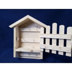 Szafka na klucze  -  29,5x25x7cm - płotek