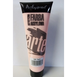 Farba akrylowa 100ml  ARTEQUIPMENT - 108- FLESH, dobrze kryjąca