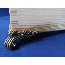 Nóżka metalowa 5,6*2,5cm      ( M327) , cena 1szt