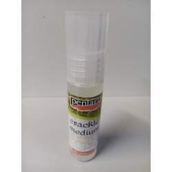PENTART CRACKLE LAKIER 20ml JEDNOSKŁADNIKOWE, preparat do spękań jednoskładnikowy, spękania / 0647