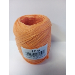 Rafia sznurek papierowy 10m POMARAŃCZOWY / 479pmr
