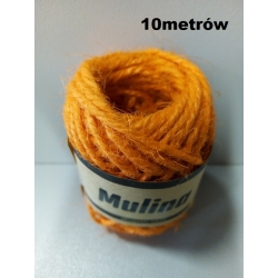 Mulina motek 10m / POMARAŃCZ / 6619PŃ