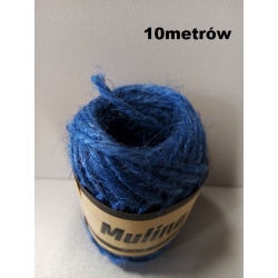 Mulina motek 10m / NIEBIESKI  / 6619N