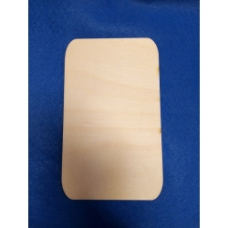 SKLEJKA #3mm Podkładka 20x15cm , deseczka 20x15cm zaokrąglone boki