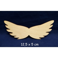 SKLEJKA #3mm Skrzydła 12,5x5cm do aniołka KOMPLET 10szt + 1 kmpl. gratis/skrzydła do aniołka /  razem 11 szt