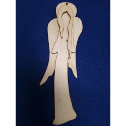 SKLEJKA #3mm Aniołek 18cm 3-częściowy skos2
