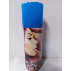 Aliga Farba do włosów spray 175ml / FS-9418 NIEBIESKA