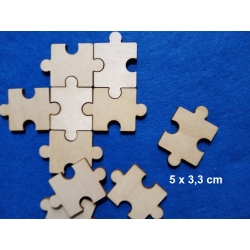 SKLEJKA #3mm  Puzzle 5x3,3cm CENA 1szt, puzzel  / puzzle bez ramki