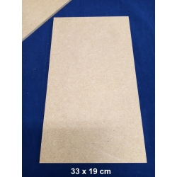 Płyta MDF 6mm / Podkładka 33x19cm deseczka  formatka 33x19 / CENA 1szt