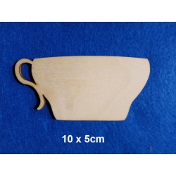 SKLEJKA #3mm Filiżanka 10x5cm