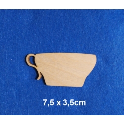 SKLEJKA #3mm Filiżanka 7,5x3,5cm