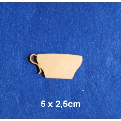 SKLEJKA #3mm Filiżanka 5x2,5cm