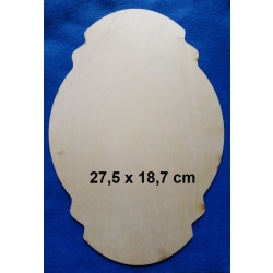 SKLEJKA #3mm Tabliczka  27,5x18,7cm tabliczka ozdobna , deseczka