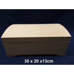 Kuferek 30x20x13cm , kufer  , skrzynka z obłym wiekiem