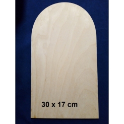 SKLEJKA #3mm Ikona 30x17cm , obraz, tabliczka 30x17 , baza do rękodzieła