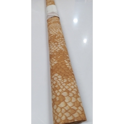 ALIGA Bibuła marszczona wzorzysta WZORY ZWIERZĘCE 200x50cm  / KRW-68 /  zwierzęta  /  łuska