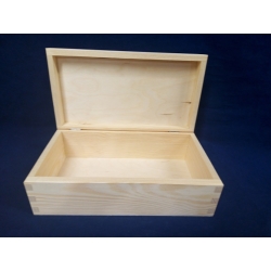 Pudełko 25x13,5x8cm , pudełko drewniane 25x13,5x8cm  / wymiar chustecznika / 1680