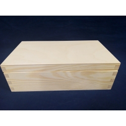 Pudełko 25x13,5x8cm , pudełko drewniane 25x13,5x8cm  / wymiar chustecznika / 1680