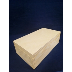 Pudełko 25x13,5x8cm , pudełko drewniane 25x13,5x8cm  / wymiar chustecznika / 1680