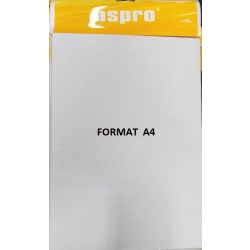 ASPRO Filc samoprzylepny A4  BIAŁY  / 1130 / podkładka filcowa BIAŁA / 1 ARKUSZ / #3mm