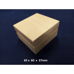 Pudełko 6,5x6x3,7cm , pudelko na pierścionek 6,5x6x3,7cm / 6969