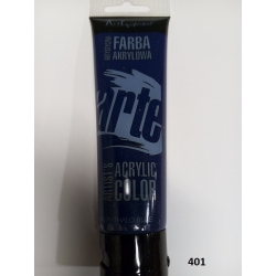 Farba akrylowa 100ml ARTEQUIPMENT - 401- PHTHALO BLUE , dobrze kryjąca / C.NIEBIESKI