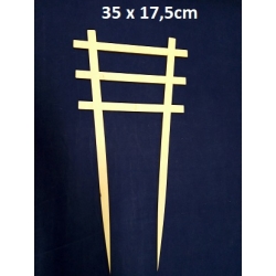 SKLEJKA #3mm Stojak na kwiaty 35x17,5cm / podpórka do doniczki, podpórka na kwiaty / 8458
