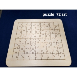 SKLEJKA #3mm Puzzle na podkładce 30x33cm , środek 27x24cm, Ramka szer:3cm / puzzle 72szt / 4255