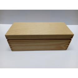 Pudełko    22,5x9,5x8cm , herbaciarka H3 pusta, pudełko drewniane