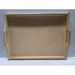 Tacka 40x30,5cm, taca z uchwytami , grubsze boki, taca