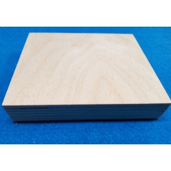 Sklejka #10mm  Podstawka 10x10cm pod statuetkę, nagrodę, baza obrazek itp. / 2727