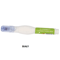 KOREKTOR W PIÓRZE BIAŁY 8ml / Q-CONNECT / KF 00271